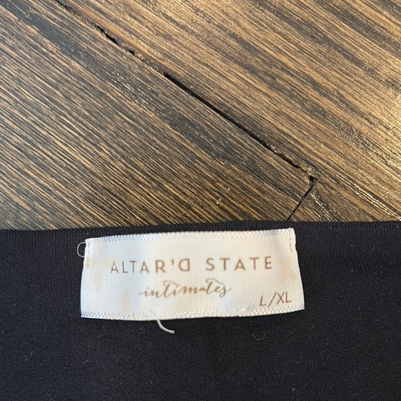 Classic Black Women's Top by Altar’d State (size L/XL) - Picture 2 of 6